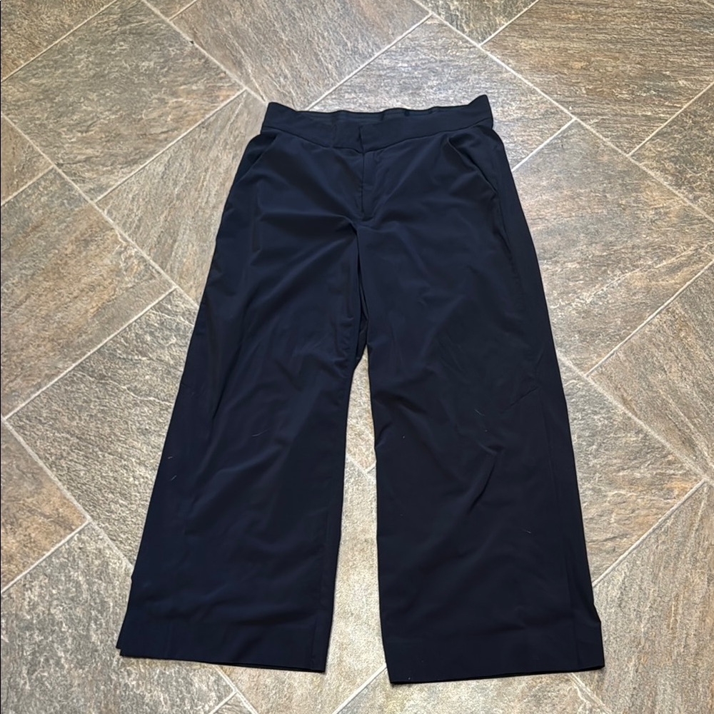 Athleta Black Wide-Leg Pants